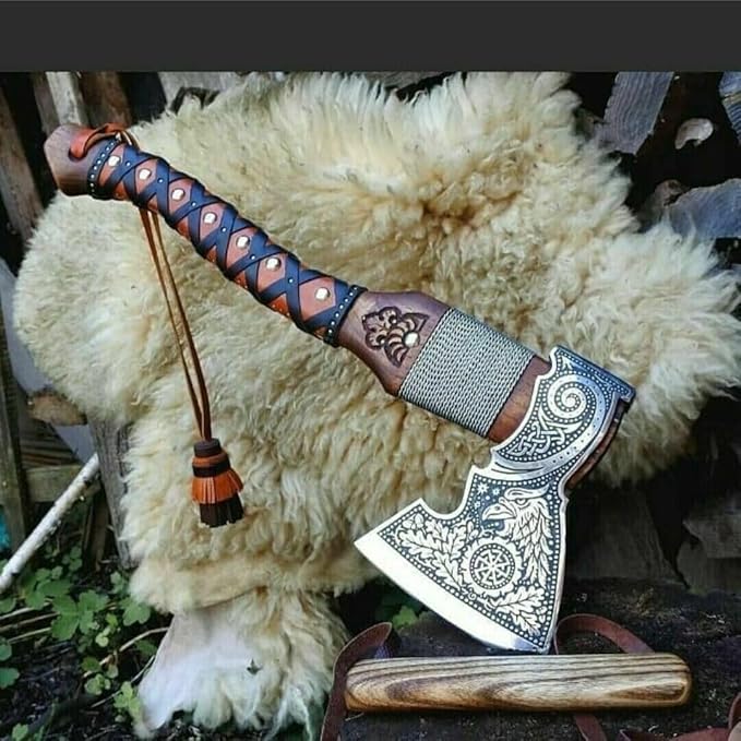 High Quality Custom Real Viking Axe for Sale | Gift Item
