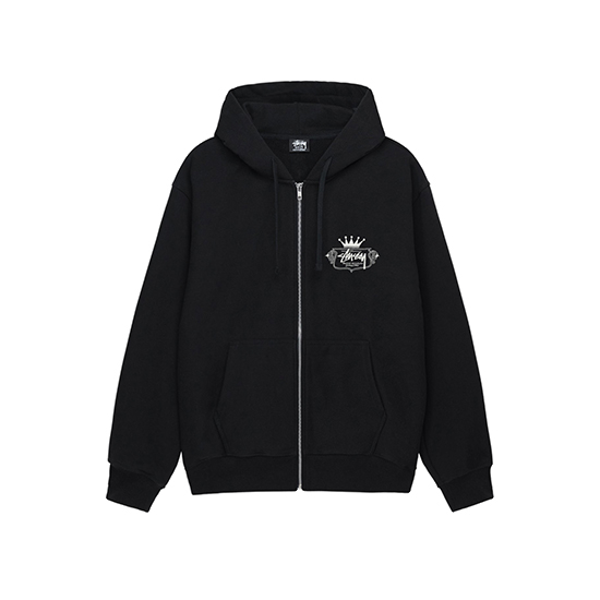 Built To Last Black Zip Hoodie1