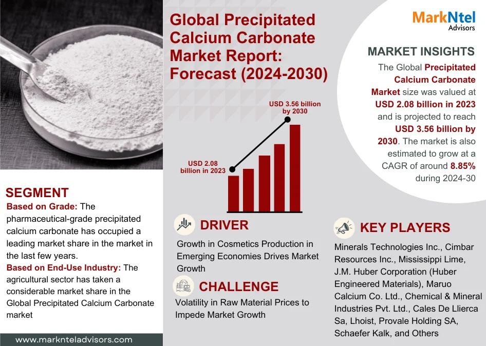 Global Precipitated Calcium Carbonate Market