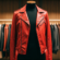 Red Leather Jacket Men