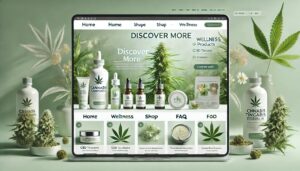 cannabis website Design