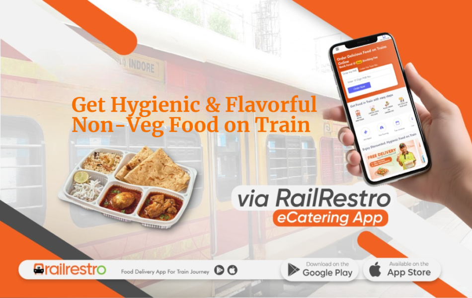 non veg food on train