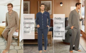 Luxury micro modal pajamas for men