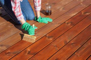 Restain a Deck Without Stripping