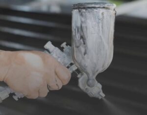commercial spray painting Heathrow
