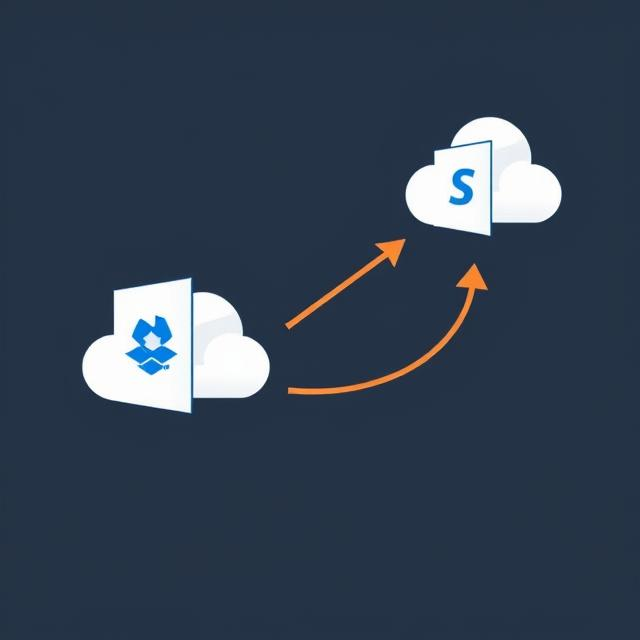 migrate dropbox to sharepoint