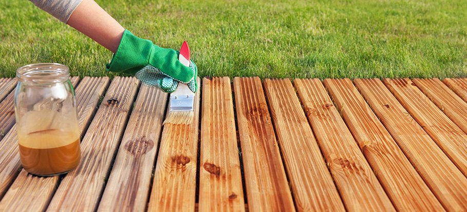 semi transparent deck stain