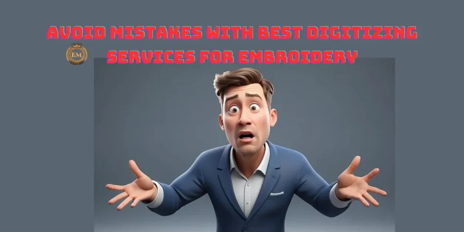 Avoid Mistakes with Best Digitizing Services for Embroidery