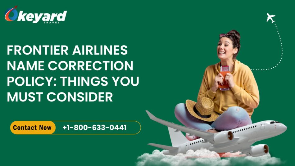 frontier airlines name correction