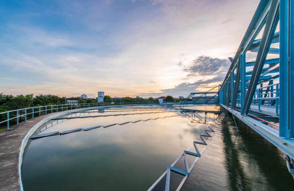 industrial wastewater treatment plant