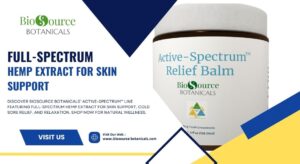 Full-Spectrum Hemp Extract for Skin Support