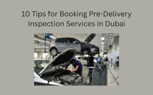 pre-delivery inspection services