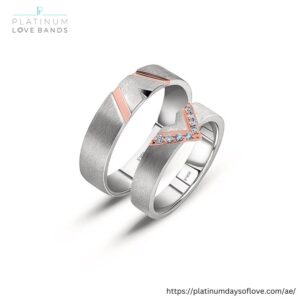 platinum love bands for couple