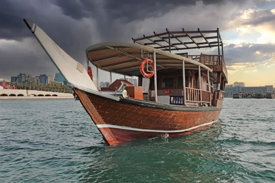 Traditional Dhow boat Qatar
