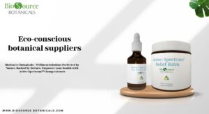 eco-conscious botanical suppliers