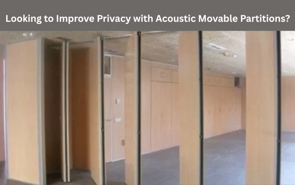 Looking to Improve Privacy with Acoustic Movable Partitions?