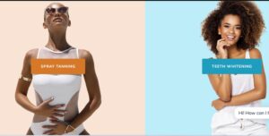 Vegan spray tan
