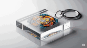 custom acrylic keyrings