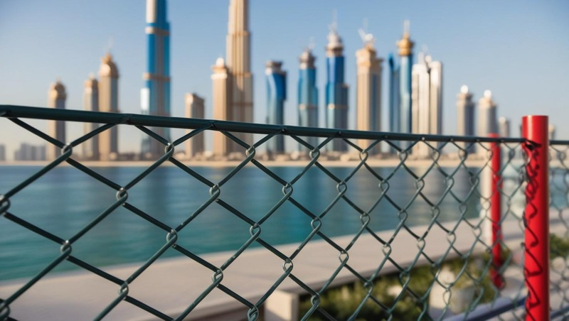 PVC Coated Chain Link Fencing in Dubai