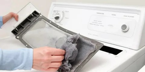 Cleaning Dryer Lint Trap