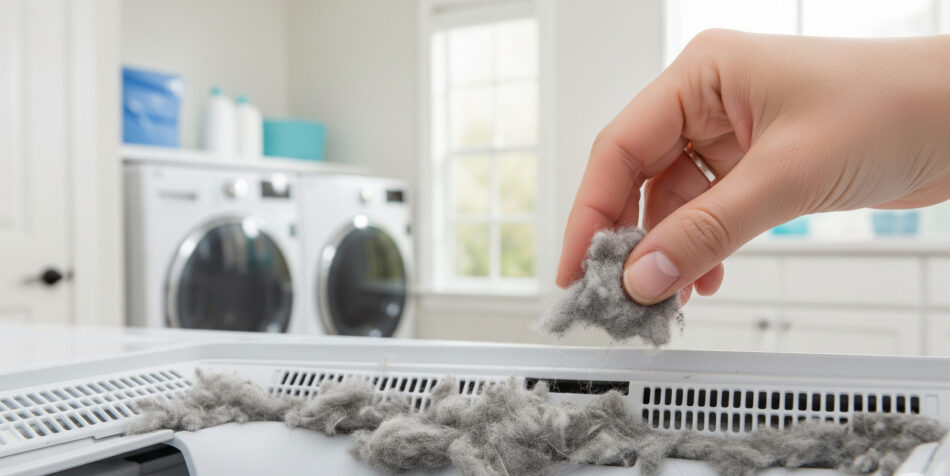 Cleaning Dryer Lint Trap