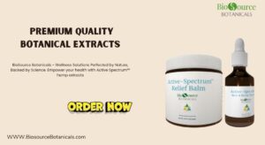 Premium quality botanical extracts