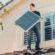 solar panel maintenance repair person