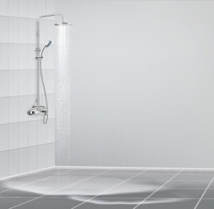 Round Shower Panel Enhances Your Home's Value