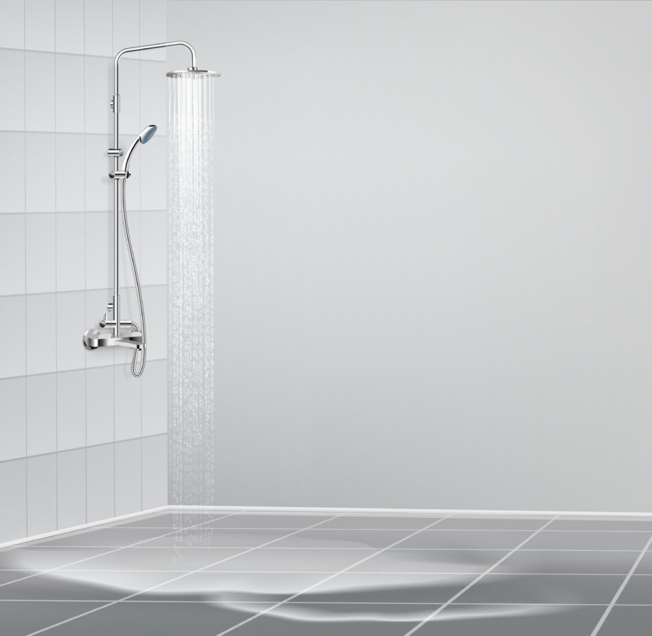 Round Shower Panel Enhances Your Home's Value