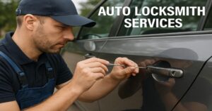 Auto locksmith services