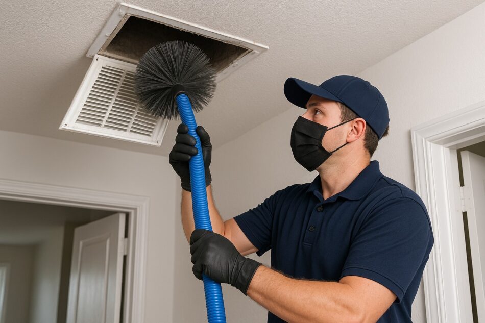 indoor air duct cleaning