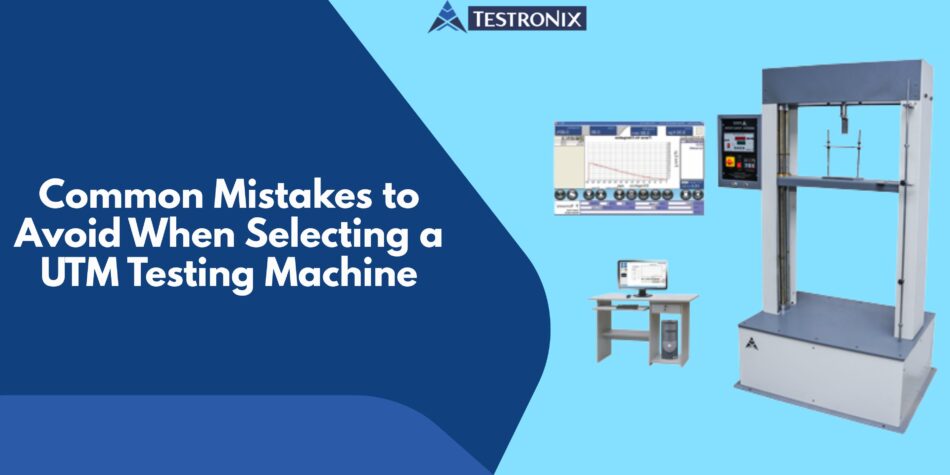 Common Mistakes to Avoid When Selecting a UTM Testing Machine
