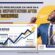 Businessman celebrating recovery with text overlay showing how a crypto press release can help save reputation after a market downturn.