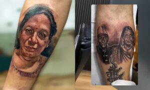 Realistic Portrait Tattoo