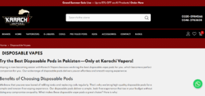 disposable vape price in Pakistan