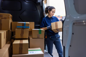 domestic courier services
