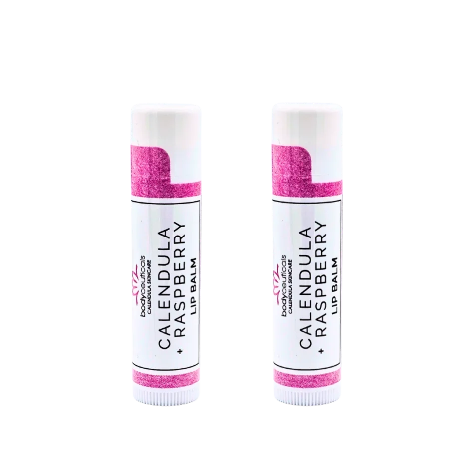 2 Pack Raspberry Lip Balm
