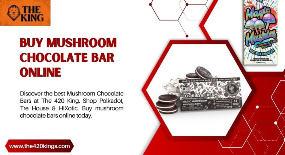 Buy Mushroom Chocolate Bar Online