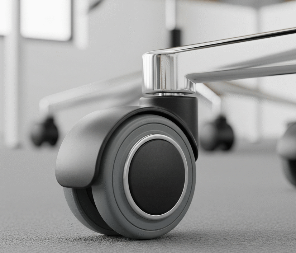 Quiet and Noise Reducing Casters