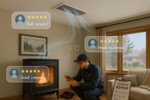 Negative Pressure Air Duct Cleaning