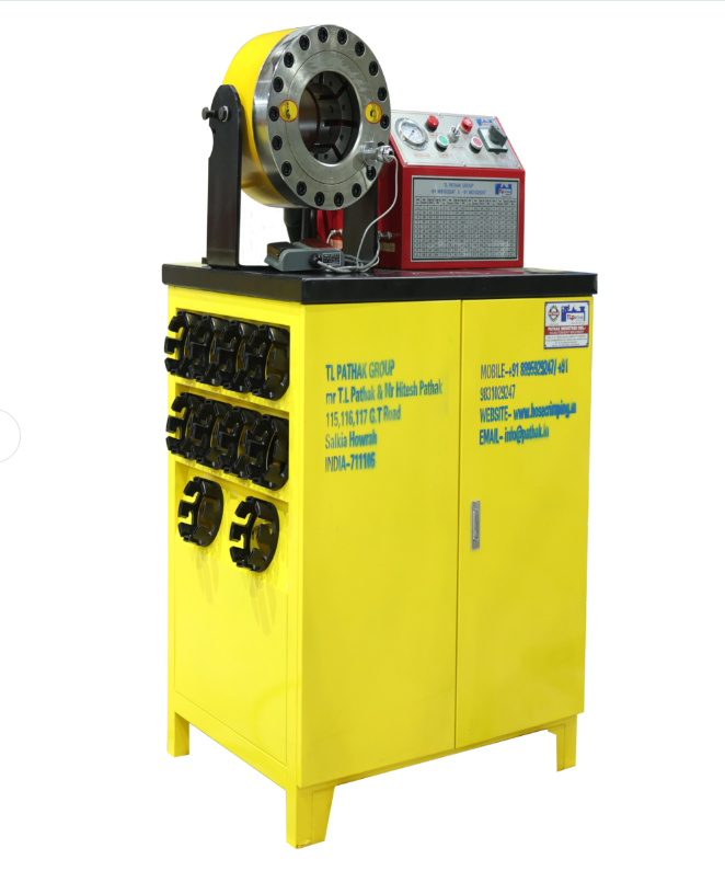 Indiecrimp Hydraulic Hose Crimping Machine