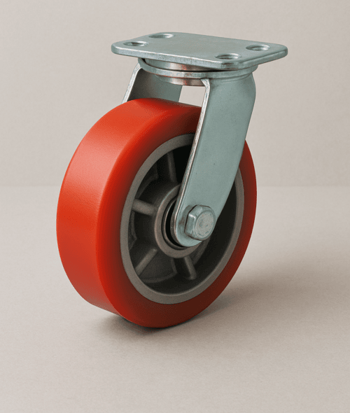 noise reducing industrial casters