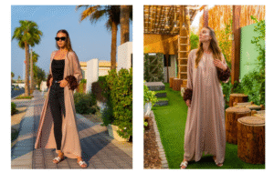 Sleek Signature Long Kimono