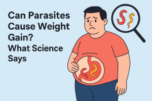 can parasites cause weight gain