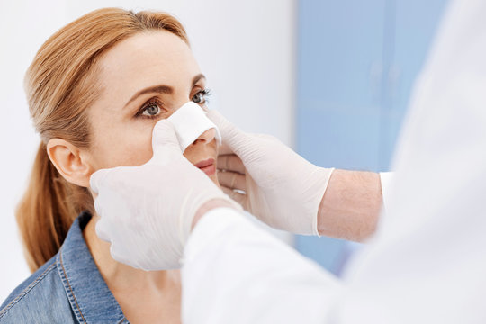 نتائج عملية الأنف التجميلية