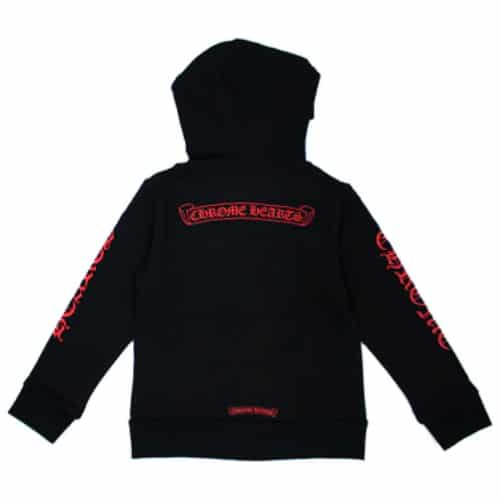Chrome-Hearts-Kids-Scroll-Logo-Hoodie
