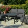 Hampton Casual Round Firepit Set