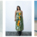 Tiger Print Abstract Multicolour Spaghetti Strap Maxi Dress