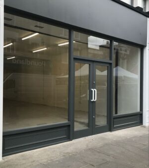 Toughened Glass Shop Fronts