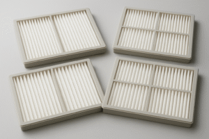 air filter media frames